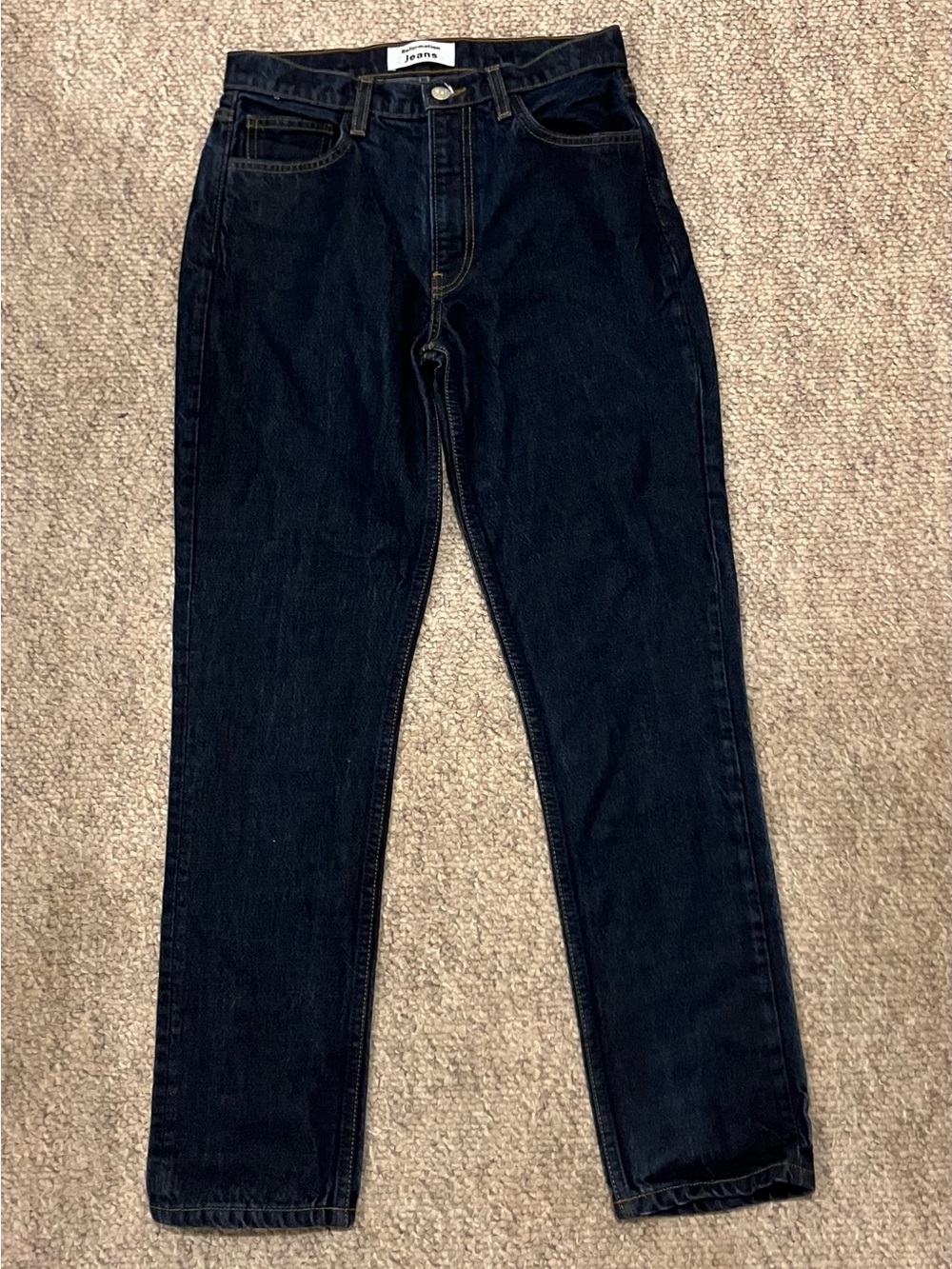 Reformation Julia High Cigarette Jean - Picture 3 of 7
